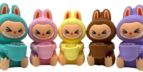 5" Monsters Silicone Water Pipe (labubu) MSW