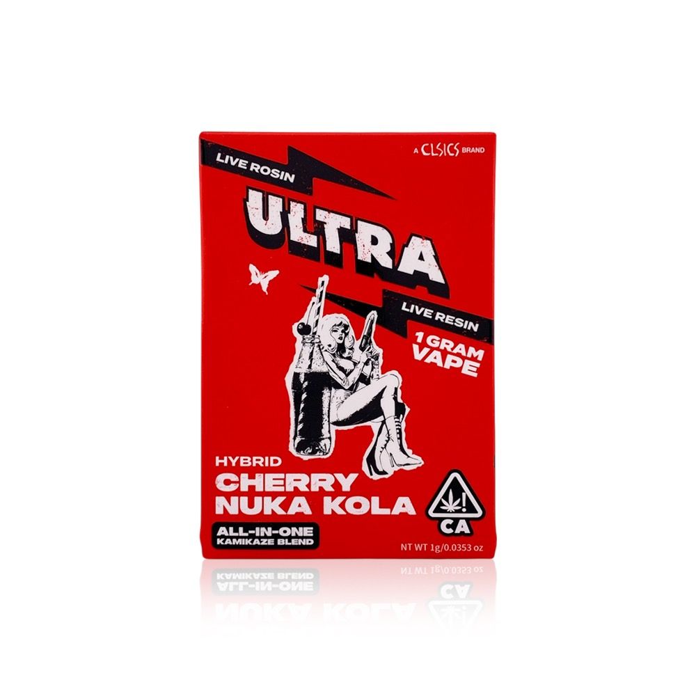 Ultra- Cherry Nuka Kola Kamikaze Blend Live Rosin/ Live Resin AIO (H)