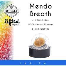 BEEZLE - 1G BUDDER - MENDO BREATH
