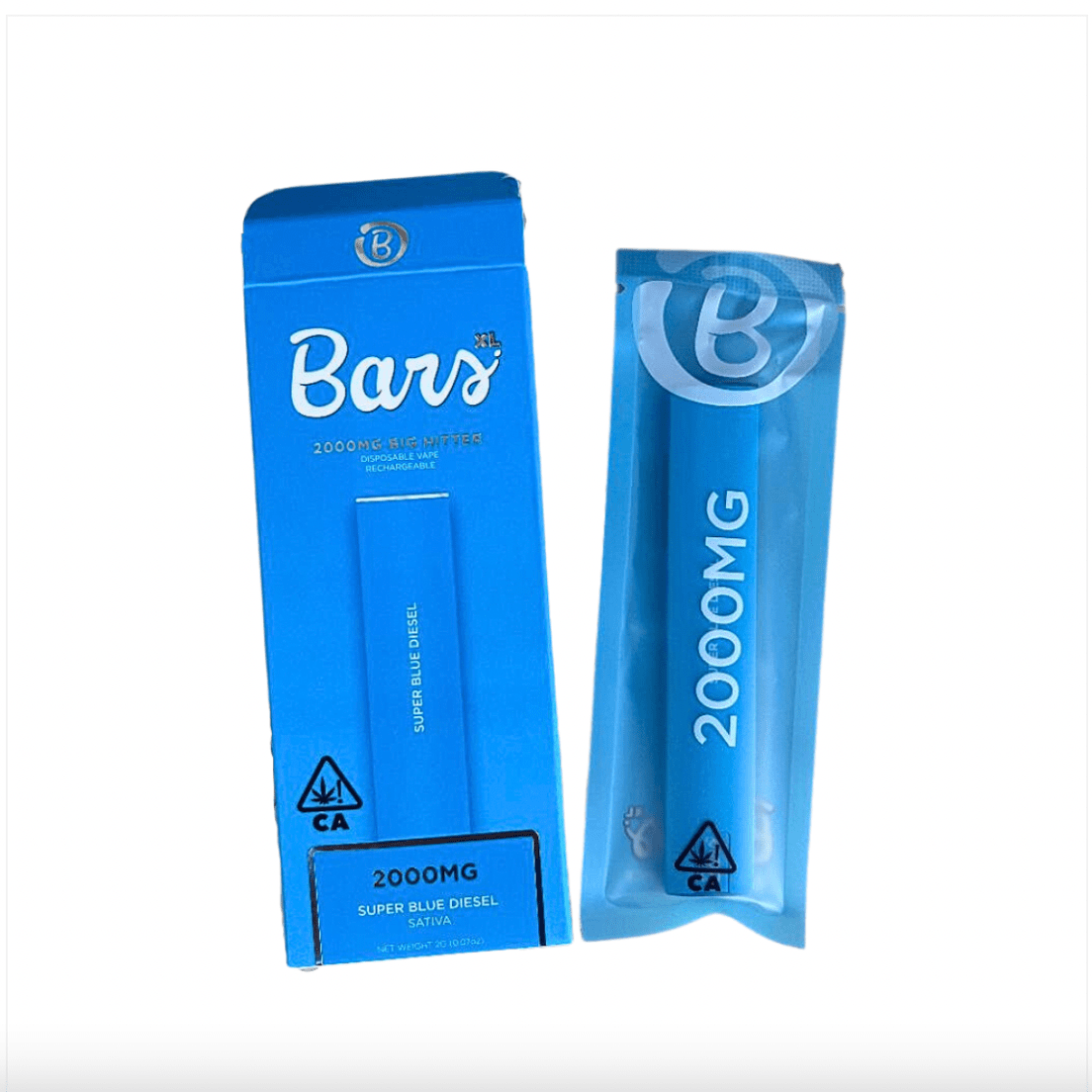 Bars 2G Disposable Super Blue Diesel