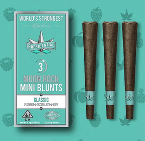 Presidential 3 pk Moon Rock Mini Blunts-Classic