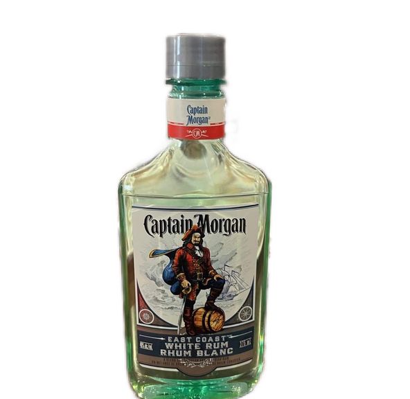 375ml captain Morgan white rum