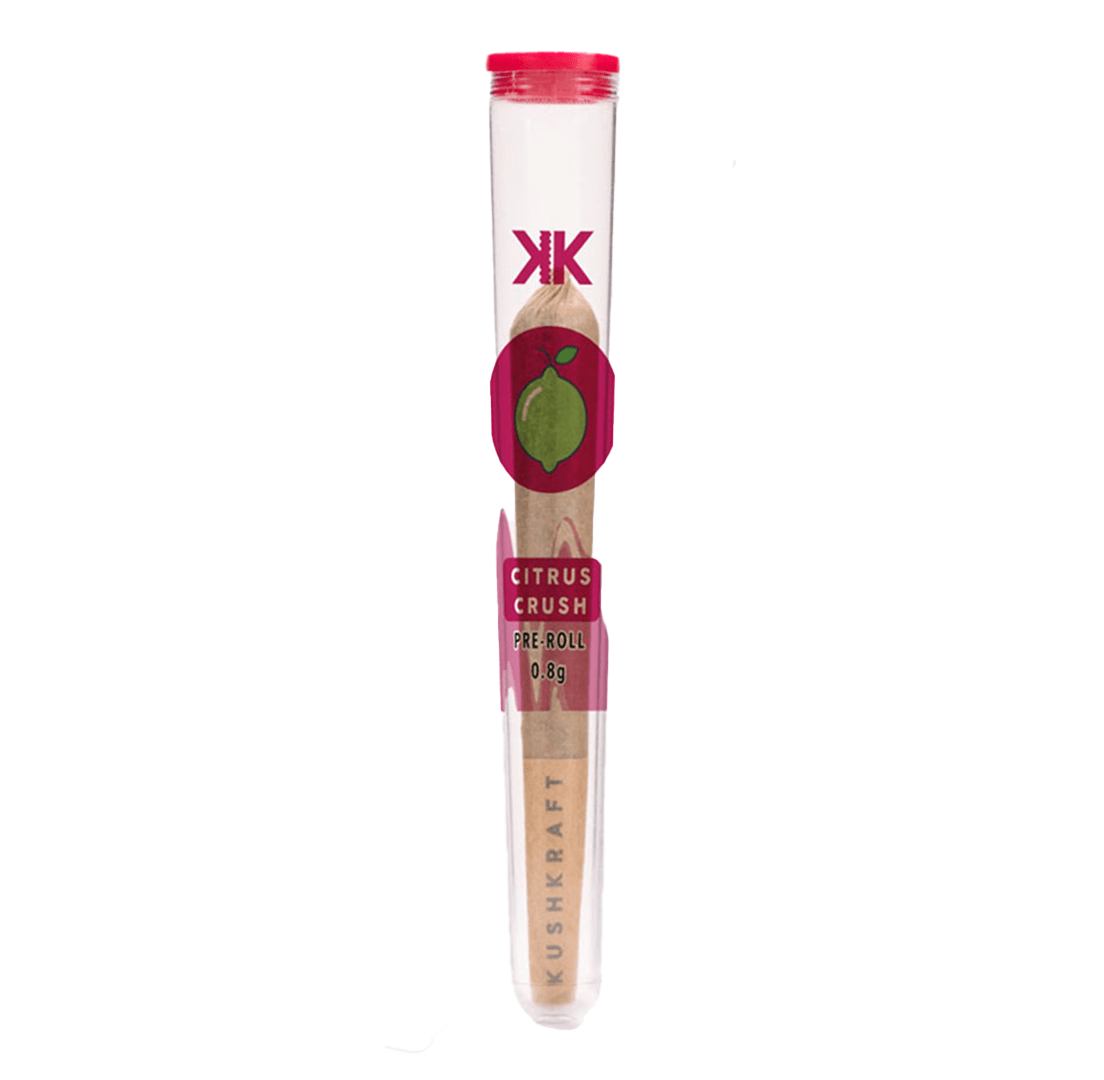 0.8g Citrus Crush Sativa Pre Roll by KushKraft