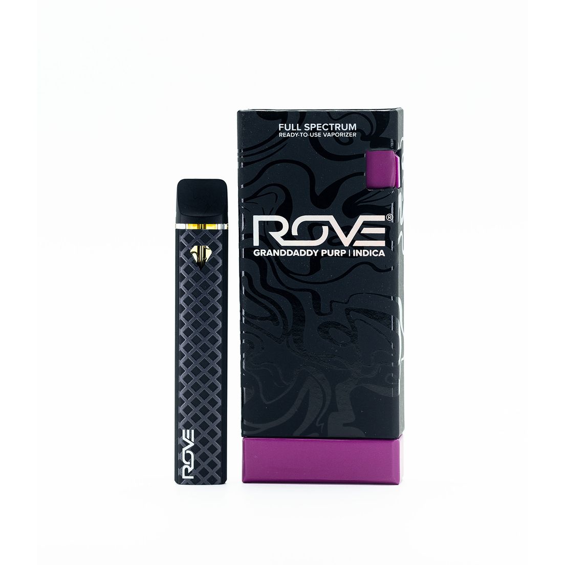 Rove - Ready-To-Use Live Resin Diamond Vaporizer - Granddaddy Purp 1g