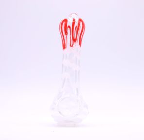 Candy Cane Swirl Hand Pipe, 4"