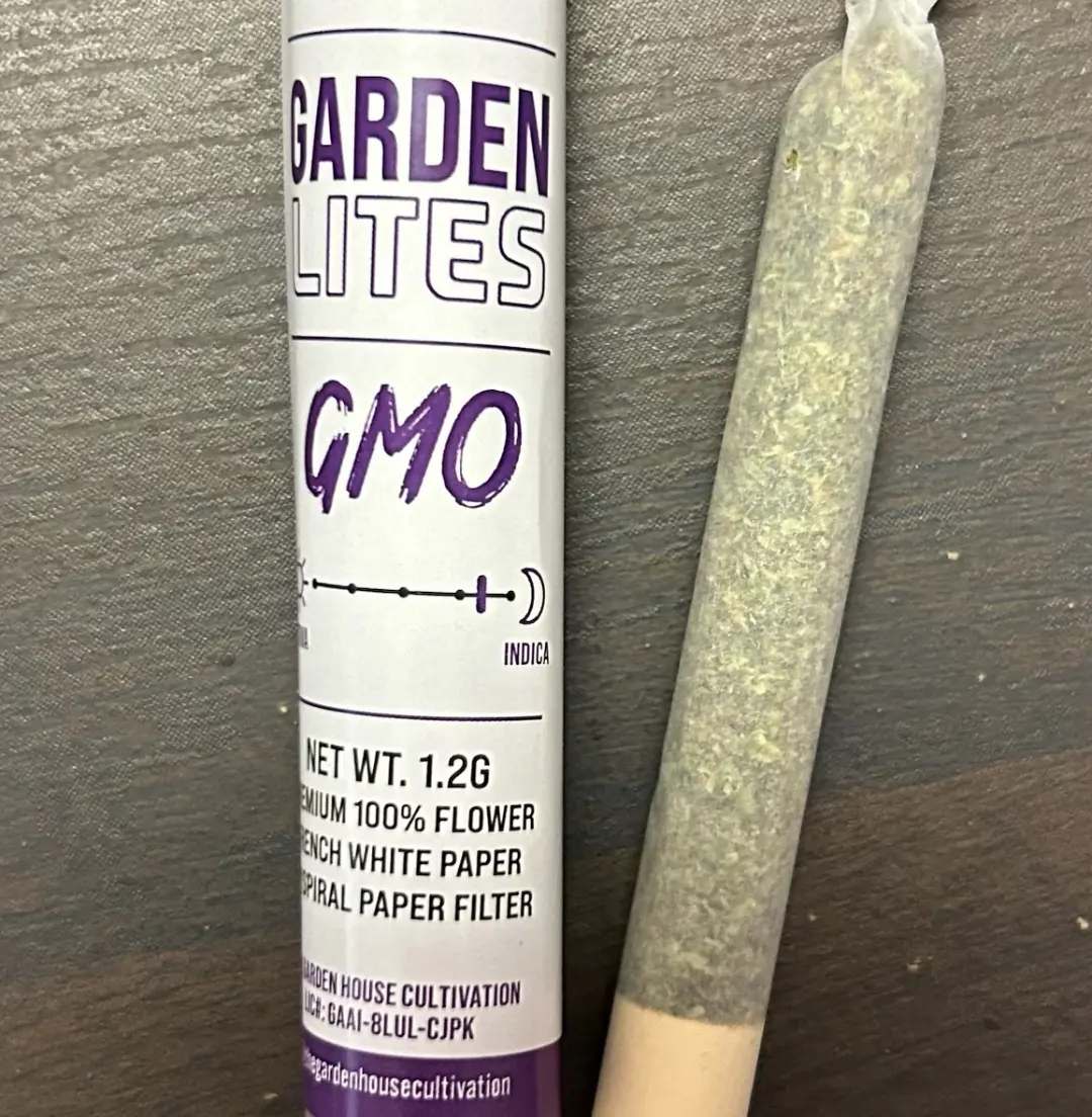 Garden House 1.2g Pre-roll - GMO