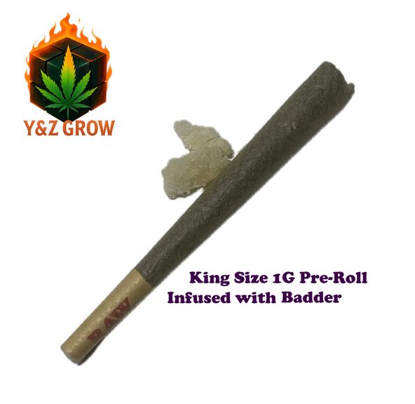 Badder Infused King Size Joint - BOLO RUNTZ (Indica)