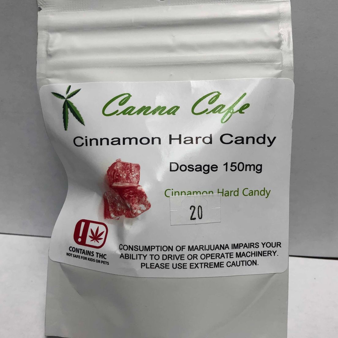 Canna Cafe Hard Candy 150mg