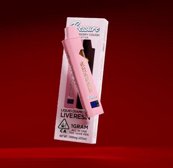 Pressure - Strawberry Cough AIO Vape 1g