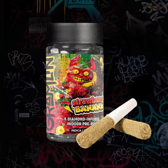 Strawberry Banana - Mini Infused Preroll 5pk - 2.5g