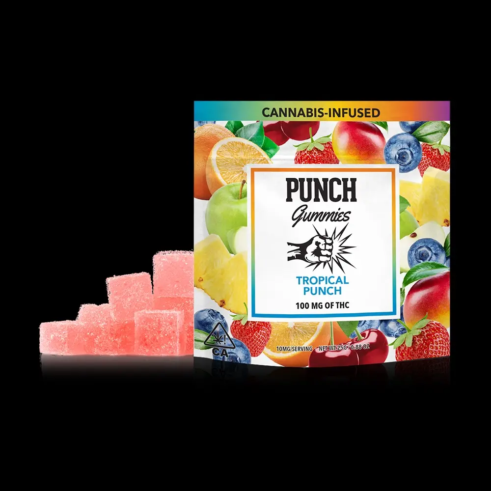 PUNCH - Tropical Punch - Gummies - 100MG
