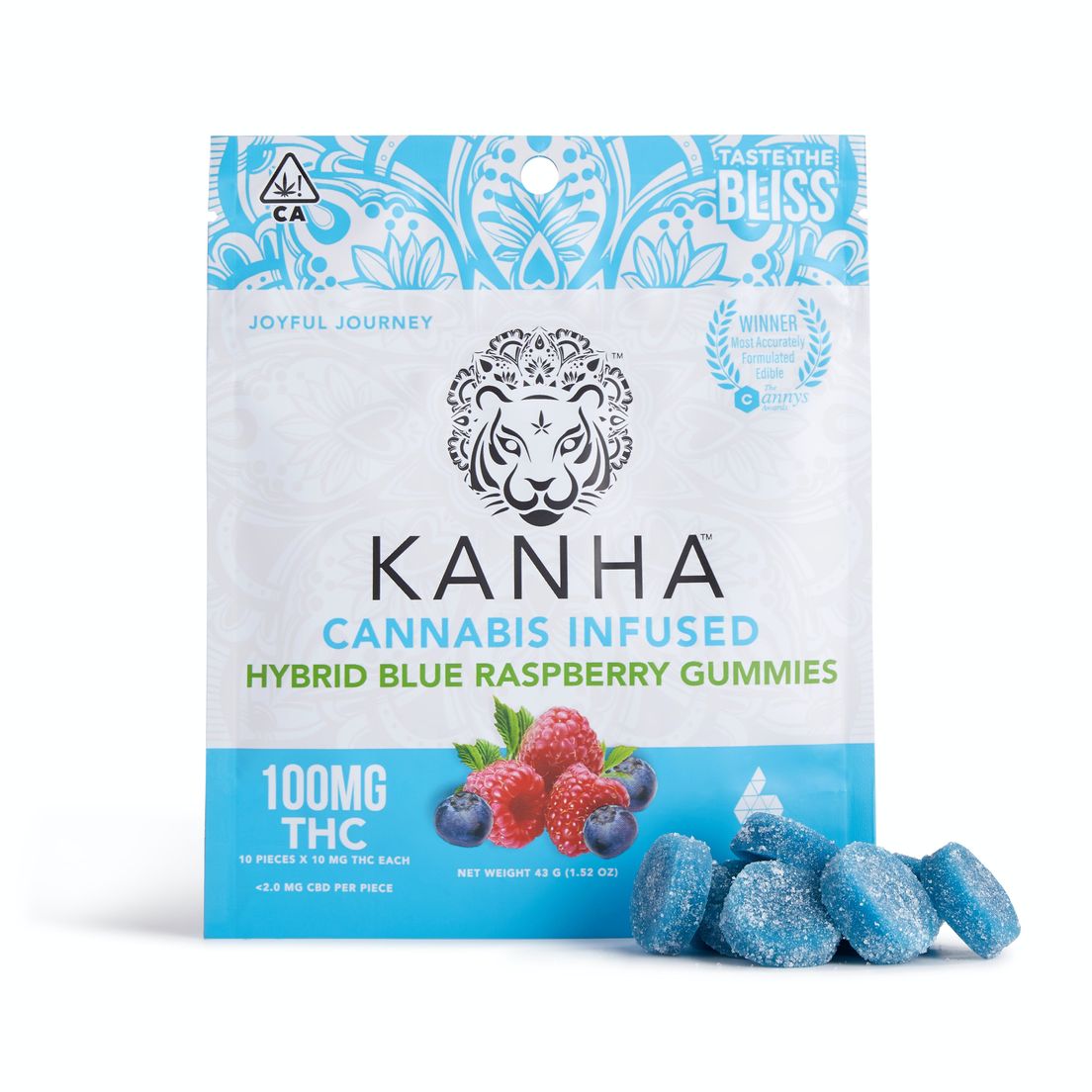 100mg - Blue Raspberry