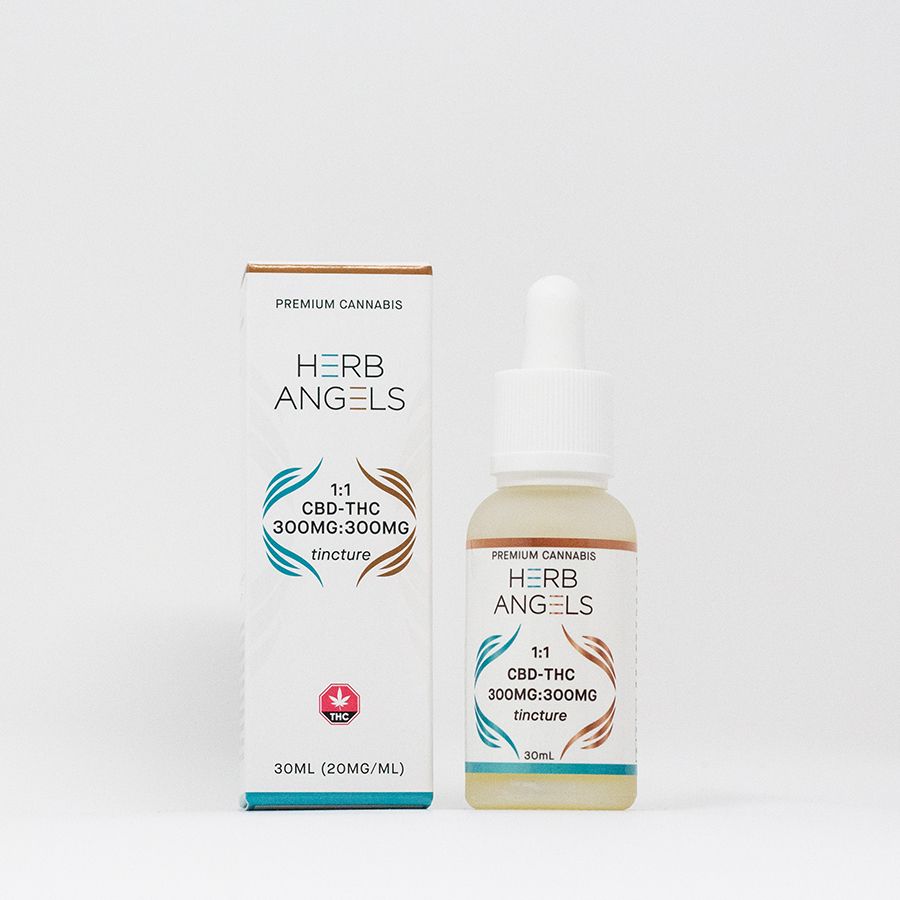 Tincture 1:1 300mg CBD: 300mg THC by Herb Angels