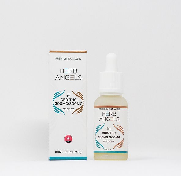 Tincture 1:1 300mg CBD: 300mg THC by Herb Angels