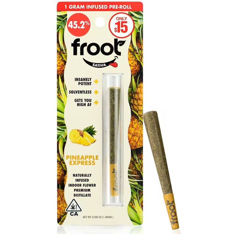 Pineapple Express Infused Pre-roll