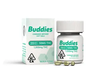 Buddies - 50mg THC Softgels - 20ct