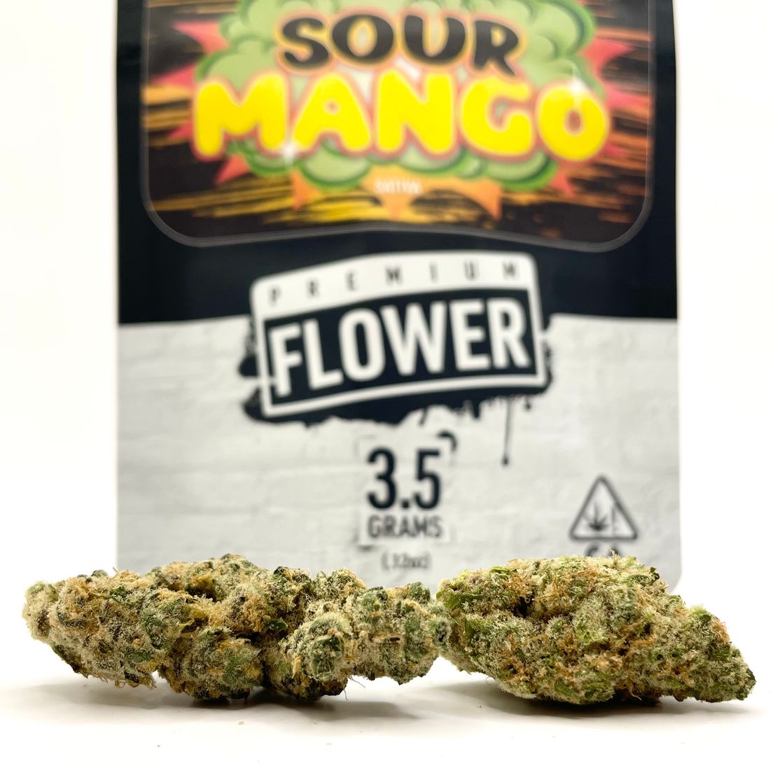 1/8 Sour Mango (36.68%/Sativa) Premium Flower - West Coast Cure