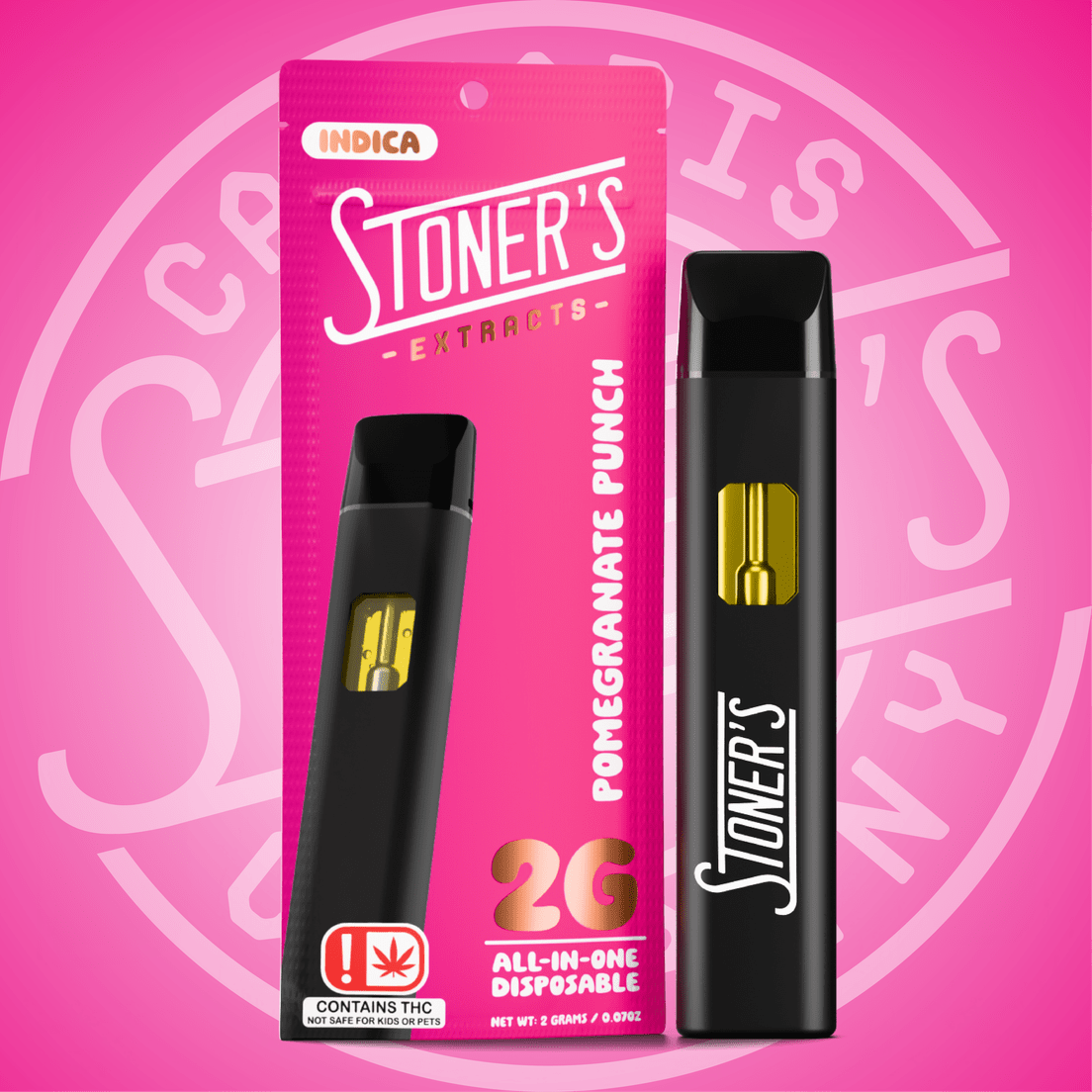 Stoner's Pod - Pomegranate Punch - 2g