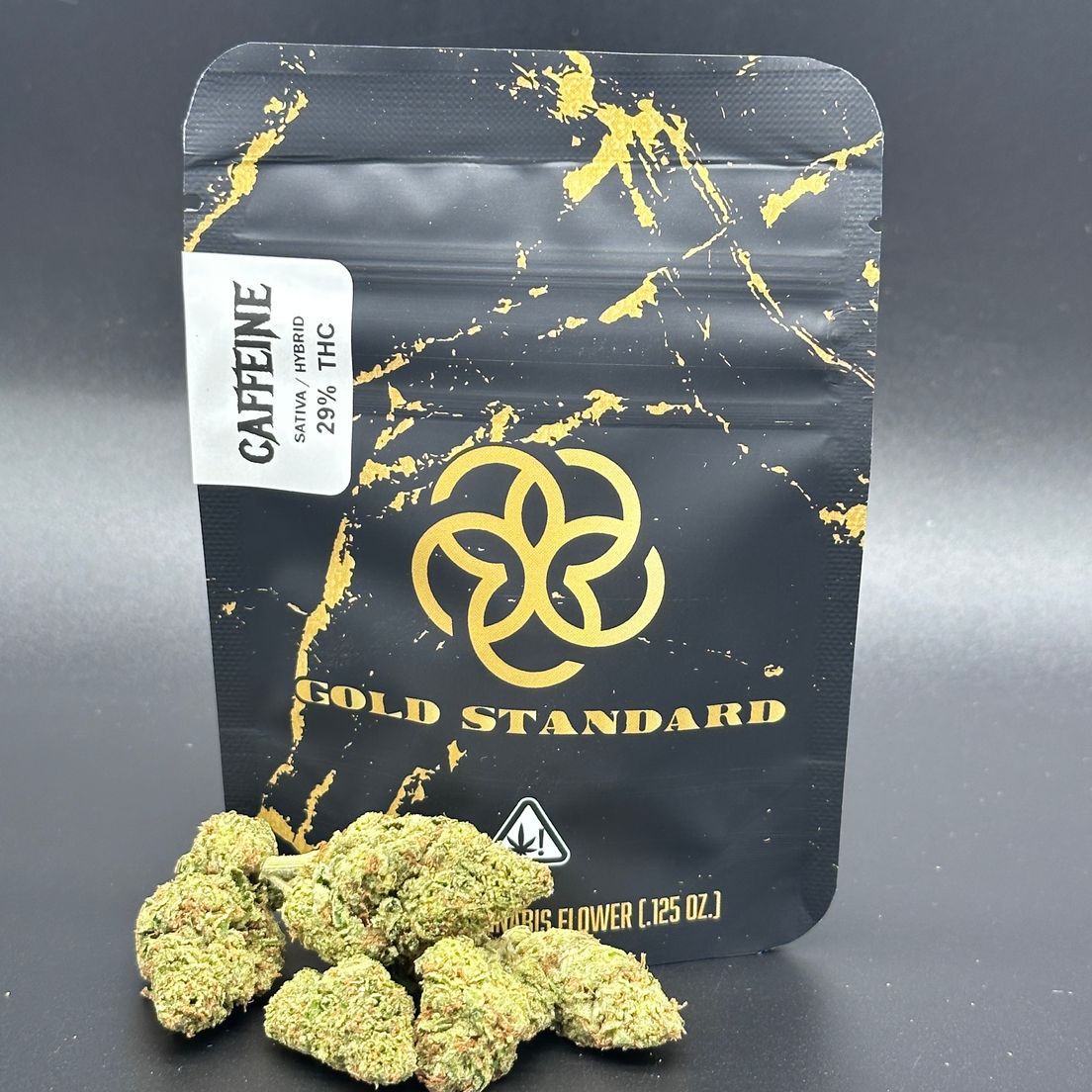 CAFFEINE LIGHT DEP FLOWER BY GOLD STANDARD 3.5G THC 29%