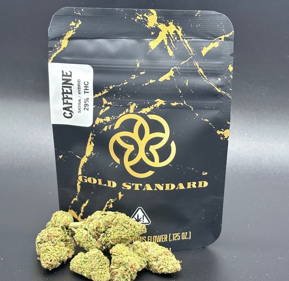 CAFFEINE LIGHT DEP FLOWER BY GOLD STANDARD 3.5G THC 29%