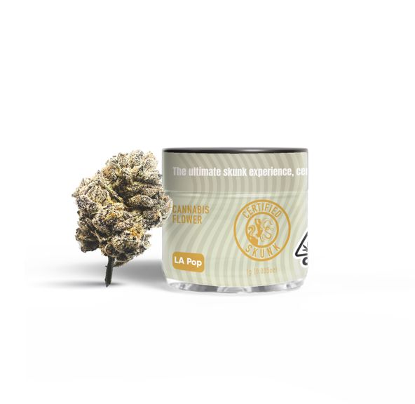 Certified Skunk Indoor Flower LA Pop 1g