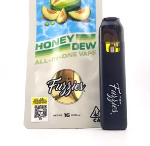 1g Honeydew (Sativa) All-In-One Disposable Vape - Fuzzies