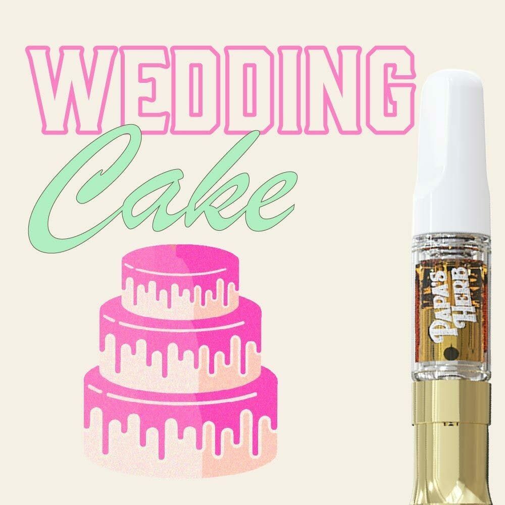 Papa's Herb - Wedding Cake Vape Cartridge 1g