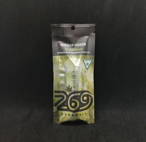 AIO - 269 Cannabis 1g Live Resin Durban Poison