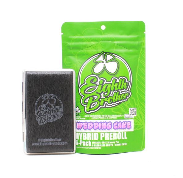 Eighth Brother- WEDDING CAKE 1G PREROLL 6 PACK