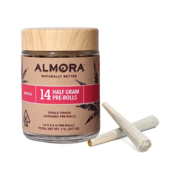 Almora Farm Pre-roll 14pk Mango Diesel 7g