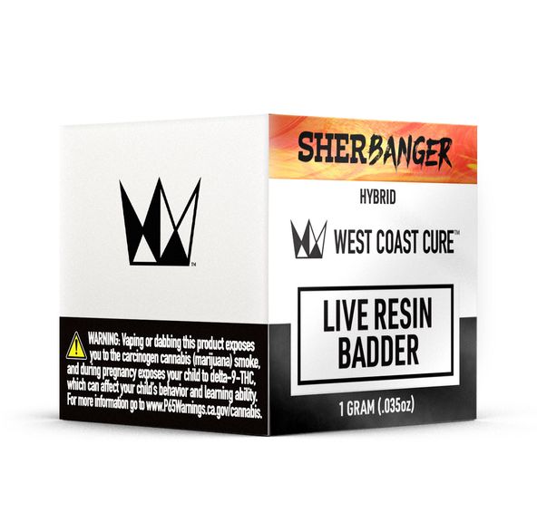 Sherbanger Live Resin Badder
