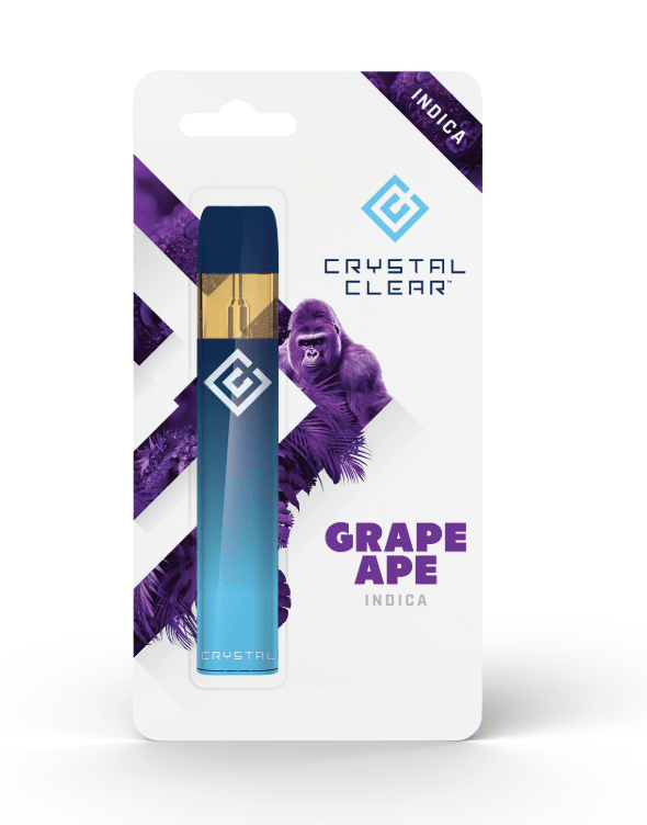 Crystal Clear - Grape Ape - 1g Disposable 1g
