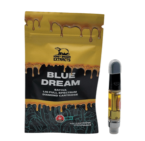 Blue Dream 1G Liquid Diamond Cartridge by Honey Badger