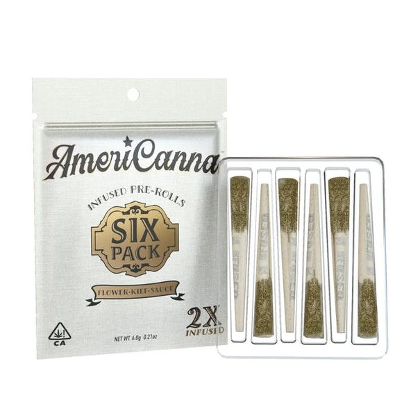 AmeriCanna Cherry Chem 1g Infused Preroll 6 Pack 30.43%