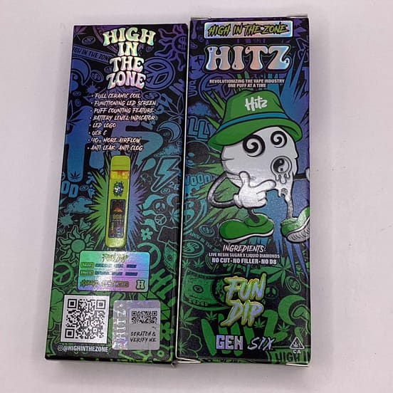 fun dip disposable vape HITZ - - - 2G at Goodies Select Quantity: (Buy More to Save More):1Pc (Buy only 1 Pc for $23.99) 000 Puffs Vuse Ecig — Essential