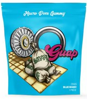 Savvy Guap Gummy 25mg 1 pc Blue Magic Vegan (G-H-7)