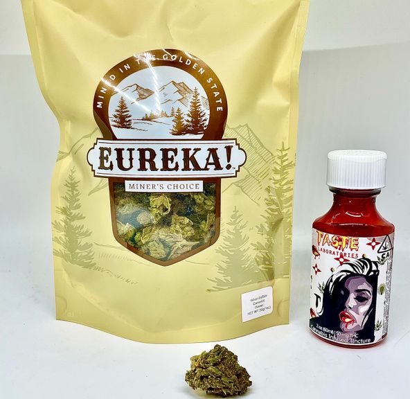 *Deal! $89 1 oz. White Buffalo (23.92%/Sativa) - Eureka + 50mg Edible *Disclaimer*