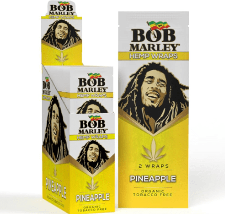 Bob Marley Hemp Wraps - Pineapple