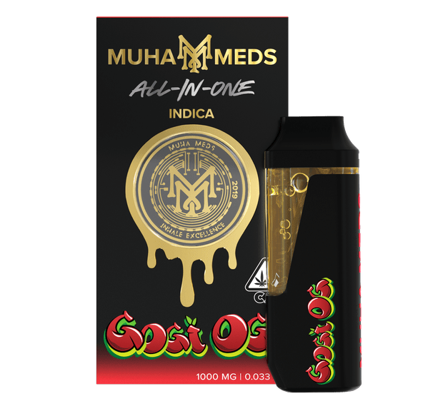 Muha | AIO Vape | 1g | Distillate | Gogi OG