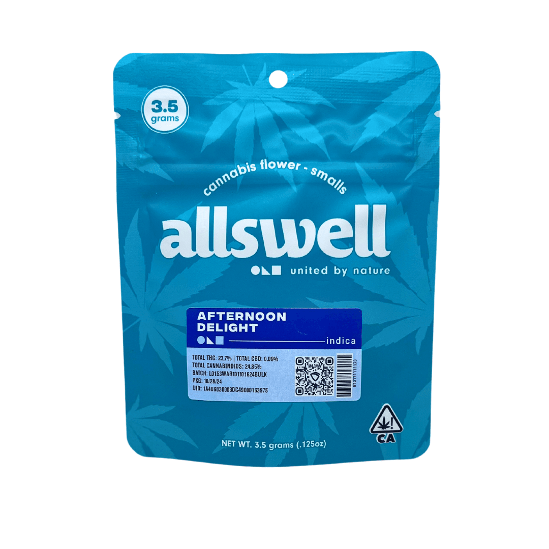 Allswell - Afternoon Delight Smalls Flower Indica 3.5g