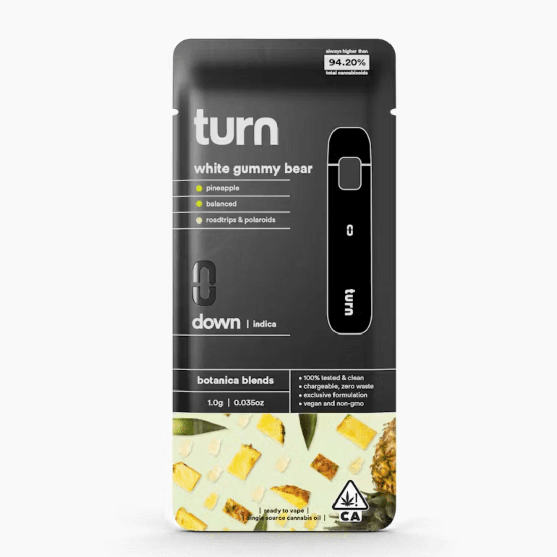 TURN DOWN AIO- 1G WHITE GUMMY BEAR