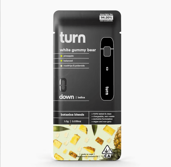 TURN DOWN AIO- 1G WHITE GUMMY BEAR