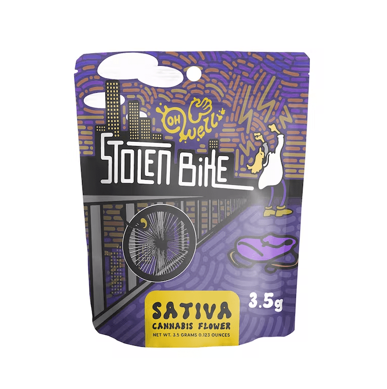 Oh Well Flower Stolen Bike 3.5g