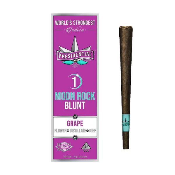 Presidential Moon Rock Mini Blunt Grape Pre-Roll Infused