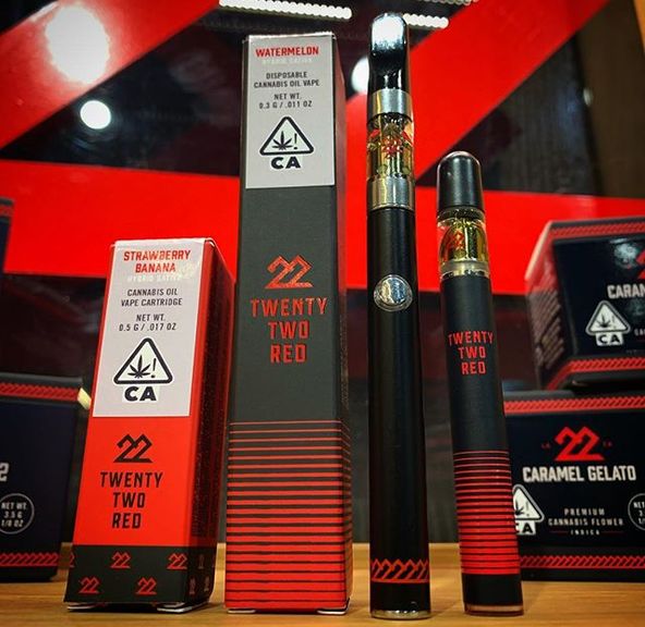 22 Red Watermelon Cartridge 0.5g