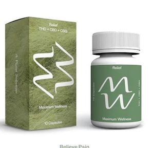 Edibles-Maximum Wellness Relief Guava CBD:CBG:THC