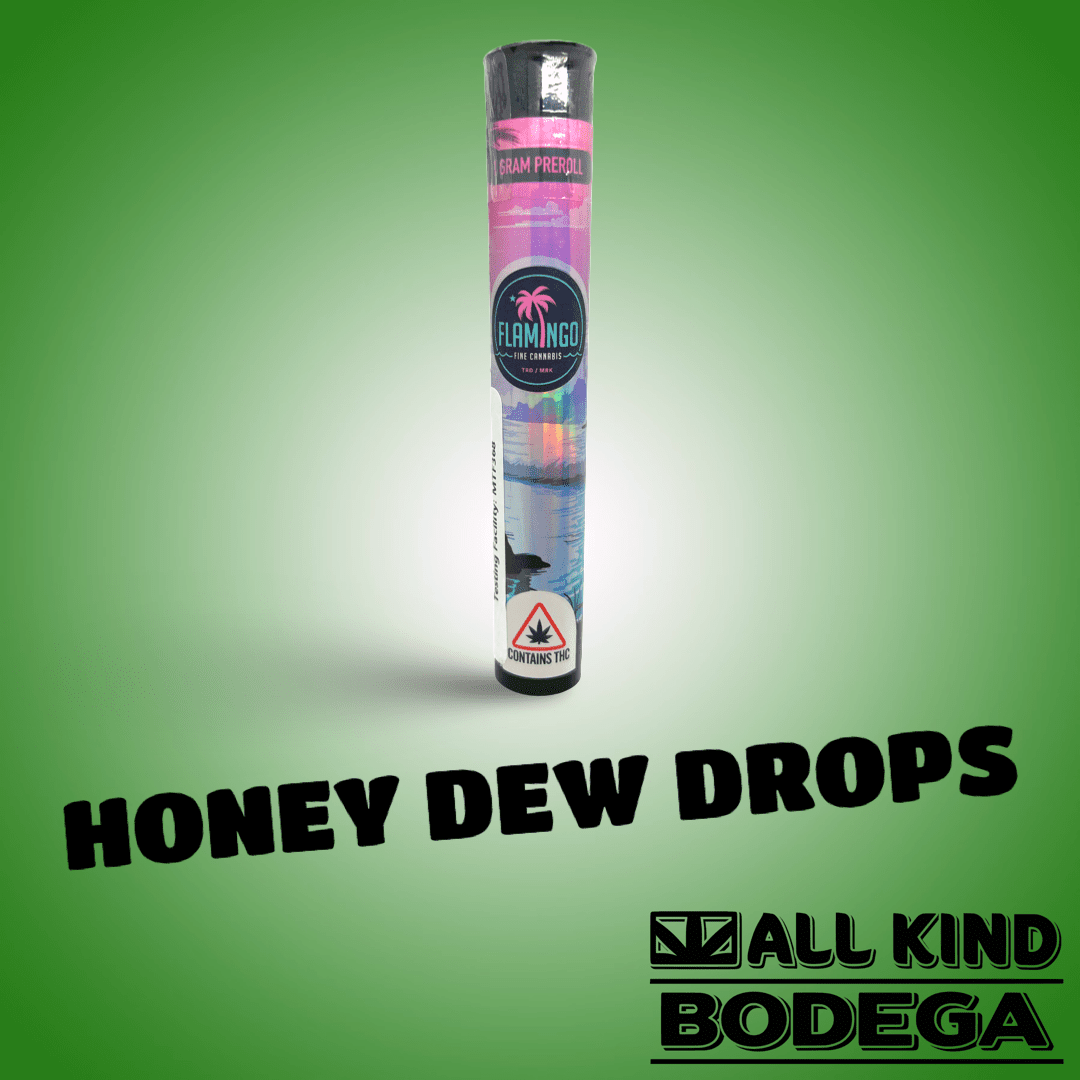 Honey Dew Drops 1g Preroll (@Flamingomaine)