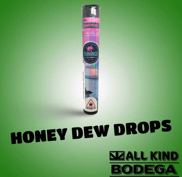 Honey Dew Drops 1g Preroll (@Flamingomaine)