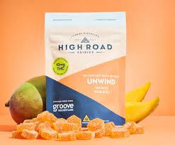 High Road Unwind Mango 10pc Hash Rosin Gummies