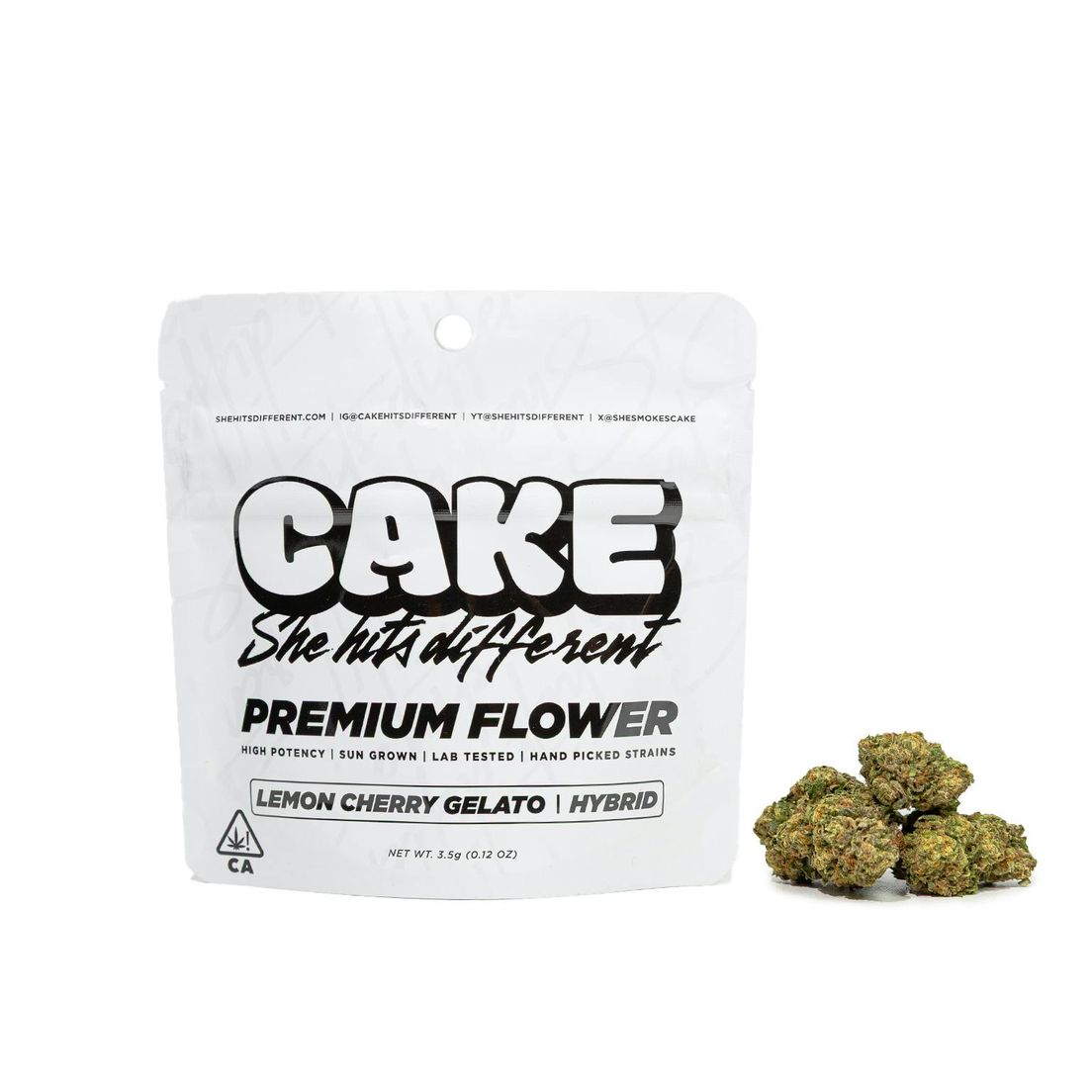 CAKE - 3.5g - Lemon Cherry Gelato